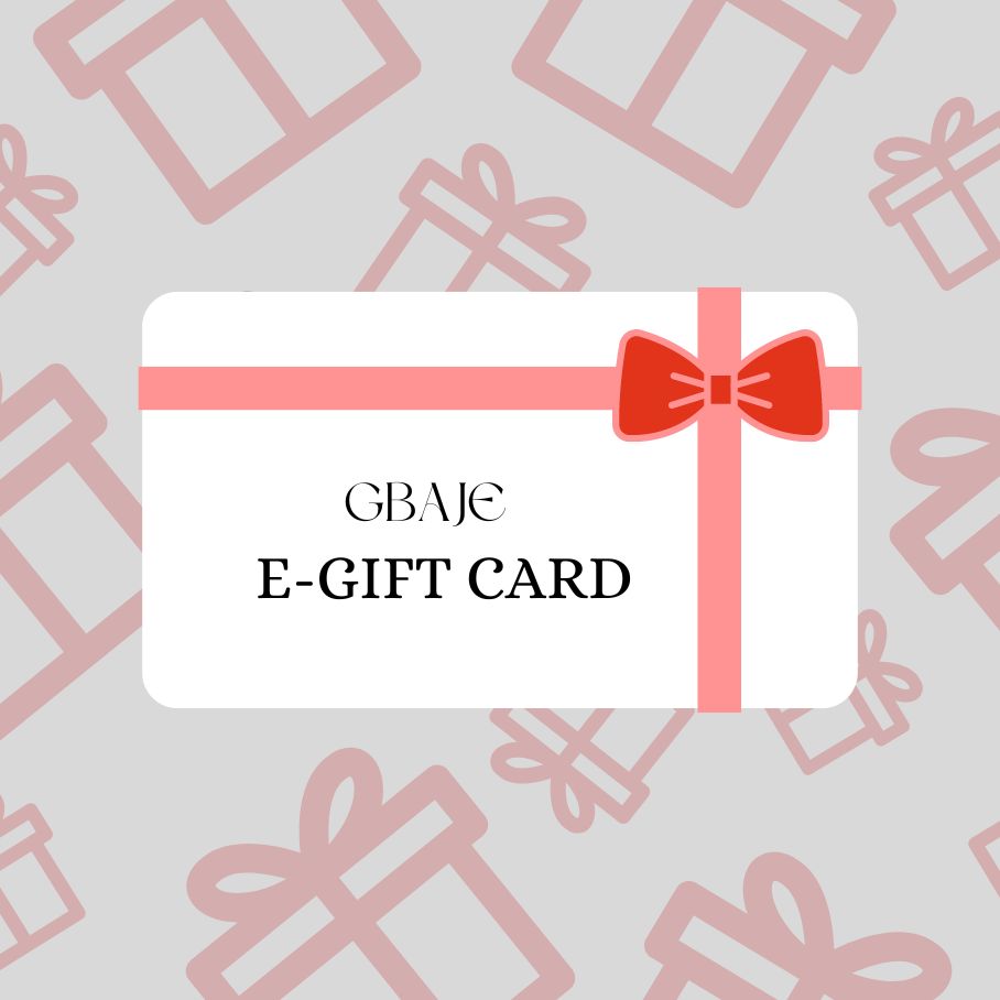 GBAJE  E-GIFT CARD