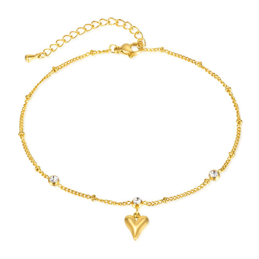 Entangled in You Anklet | 18k Gold Plated