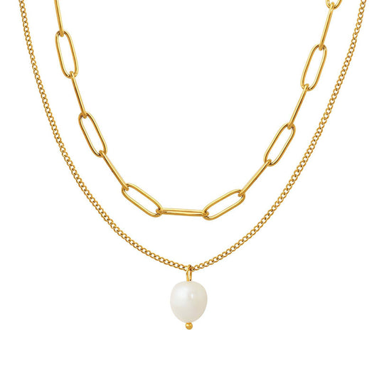 Pearl Pendant Necklace